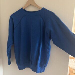 Vintage Raglan Blue Super Soft Sweatshirt